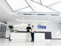 熱烈祝賀劉總簽約創綠家安康市區級代理！